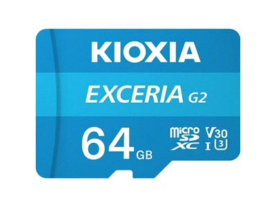 Kioxia Exceria G2 64Gb MicroSD 記憶卡 #LMEX2L064gg2