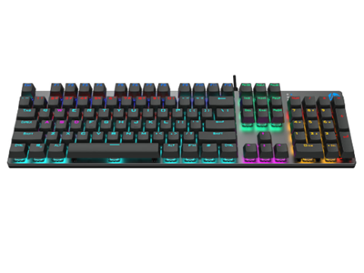 HP GK400F Backlit Gaming Corded Mechanical Keyboard