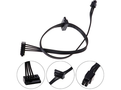 Lenovo 4pin to 2xSATA-Male Int. Power Cable