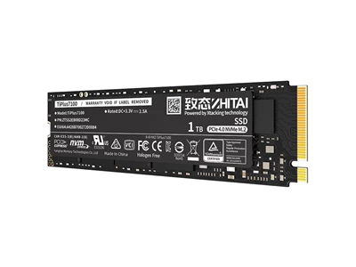 ZhiTai TiPlus 7100 1Tb PCIe, NVMe SSD TLC M.2_2280 #ZTSS2EB08D23MC