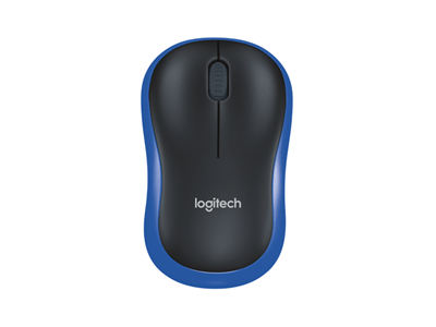 Logitech M185 無線滑鼠 (藍色)