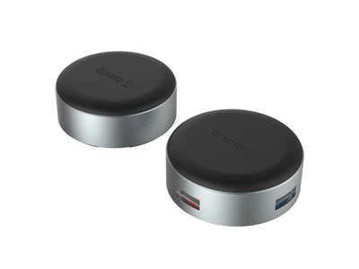 Orico 3位 USB 3.0 分線器 + 筆電散熱腳墊 #ANS1-SV