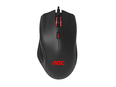 AOC GM200 Gaming Corded Mouse - Usb 4200 DPI 側鍵 (Black) #gM200b/97