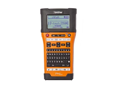 Brother E550wVP industrial Hand-held Label Printer - Usb+WiFi #PT-E550wVP
