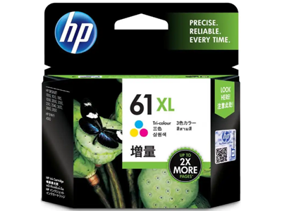 HP 61XL 彩色原廠墨盒 (高用量) #CH564wa