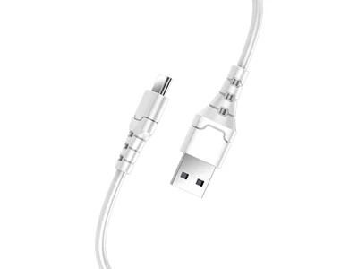 Aspor 6.6ft/2metre Usb-A to Micro-Usb Cable 3A (White) #A100L