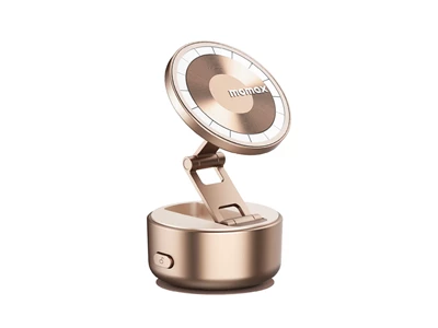 MOMAX 1-Snap Go 電動吸盤磁吸支架 (砂岩色) #KH20L