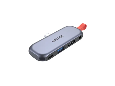 Unitek uHUB Q4 Lite 4 合 1 多媒體 USB-C Hub #D1070A