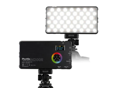 Phottix M200R RGB LED 手提式拍攝補光燈 #781-1952