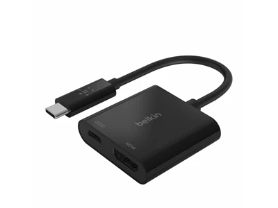 Belkin USB-C 轉 HDMI + 充電轉換器 #AVC002btBK