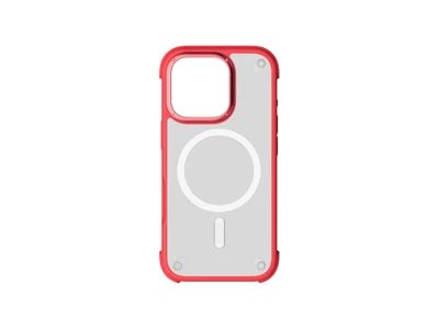 MOMAX CaseFORM AiR iPhone 16_Pro Magnetic Case (Red) #MUAP24MR
