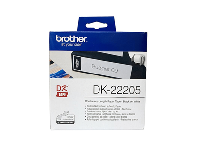 Brother DK Tape Label DK22205 62mm 白底 黑字