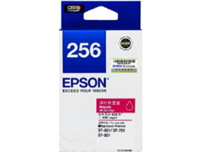Epson 256 洋紅色原廠墨水盒 #T256380