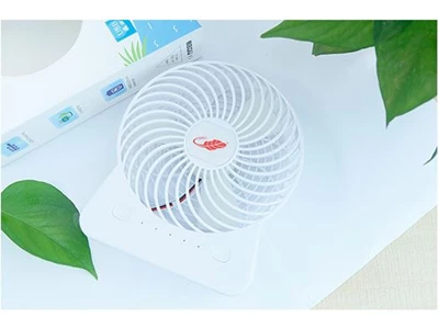 Gongtian共田 GT532s Portable手提 6吋 Cooling Fan Usb w/Rechargeable Battery (White) #2000000835