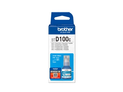 Brother bTD100 Cyan Ink Cartridge #bTD100C