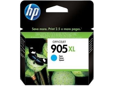 HP 905XL High Yield Cyan Ink Cartridge #T6M05AA