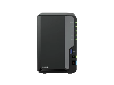Synology Ds225+ 2-bay 4-Core 2Gb NAS Disk Station w/1xGiga, 1x 2.5GbE 2xUsb3.x #15-130102471