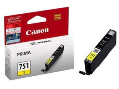Canon CLI-751XL Y Original Yellow Ink Cartridge (High Capacity)