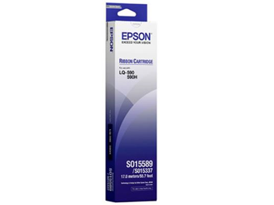 Epson s015337 Black Ribbon Cartridge #C13s015589