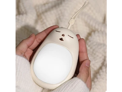 PC-Home M50 治癒系精靈 1200mAh Hand Warmer w/Ambient light (White) #3100002915