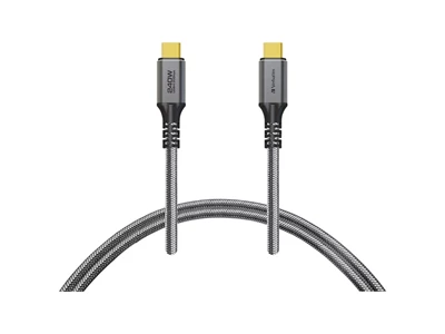 Verbatim 4ft/1.2metre Type-C to Type-C Usb4.0 Cable PD (240W) (Black) #66822