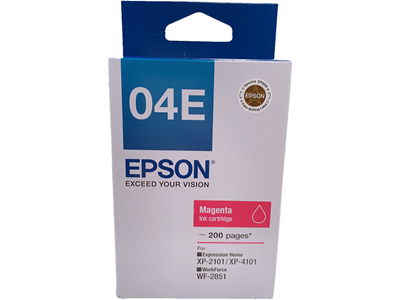 Epson 04E Magenta Ink Cartridge #C13T04E383