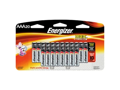 Energizer E92 AAA 勁量鹼性電池 20粒裝 #E92_HP-15+5