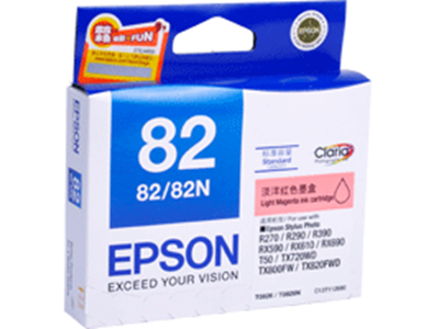 Epson 82 淺洋紅色原廠墨水盒 #C13T112680