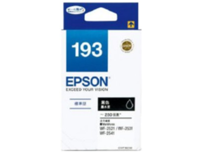 Epson 193 黑色原廠墨水盒 #C13T193183