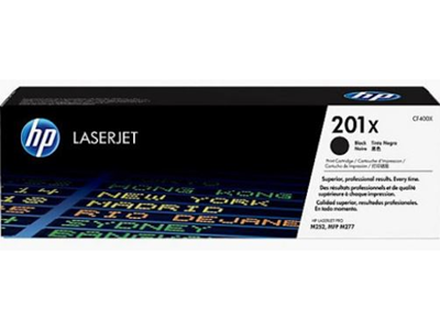 HP 201X Black Toner Cartridge (High Capacity) #CF400x