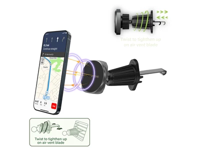 Capdase Squarer II 迷你磁性汽車支架 出風位 #HR00-SVSQ20G-143