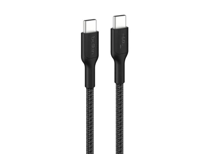 Belkin BoostCharge Pro 60W 1米 USB-C to USB-C 充電線 (黑色) #CAb024fq1MbK