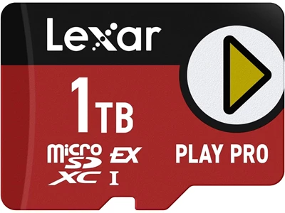 Lexar PLAY PRO 1TB MicroSD Express 記憶卡 #LMsXPs0001T-bNNNg