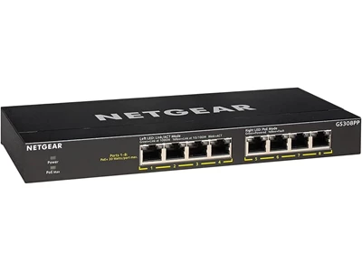 Netgear GS308PP 8port PoE+ Gigabit Switch 網絡交換器