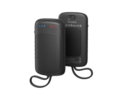 Ocoopa UT5 DuoHeat (Twin Pack) 2x2500mAh 二合一充電暖手器 (黑色) #UT3057-bK_bK