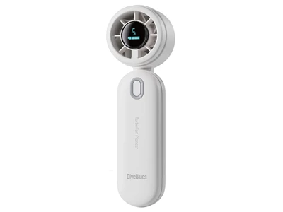 Diveblues iTurbo Portable手提 (可摺疊) 高速渦輪風扇 Cooling Fan Usb-C (White) #D5042-wH