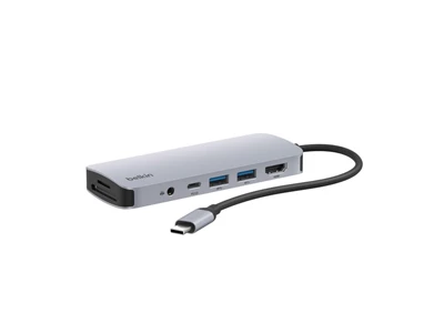 Belkin USB-C 7 合 1 多媒體集線器 #AVC009fqSGY-V2