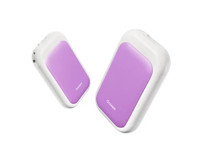 Ocoopa UT4 Young 2500mAh 超迷你二合一充電暖手器 (白底紫色) #UT3056-PL_wH