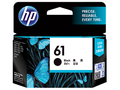 HP 61 黑色原廠墨盒 #CH561wa
