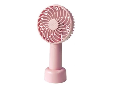 Gongtian共田 F27 手持可站立小風扇 Portable手提 Cooling Fan Usb w/Rechargeable Battery (Pink) #2000001694