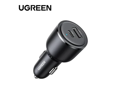 Ugreen 63W 2位快速車用充電器 #35023