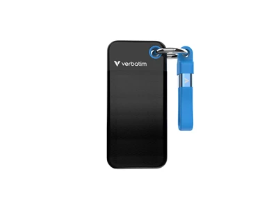 Verbatim Pocket SSD 2TB Ext.SSD - Usb-C (Black Blue) #32195