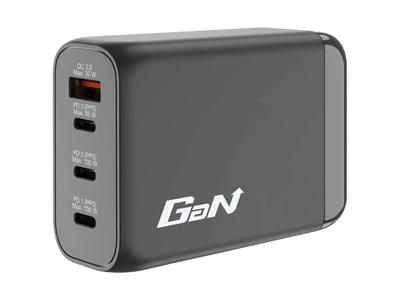 Verbatim Usb GaN Travel Charger (100W, 4port, QC3.0, 3xTypeC, Black) #66967