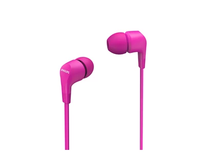 Philips TAE1105 Stereo In-Earphone w/Mic 3.5mm (Pink) #TAE1105PK/00