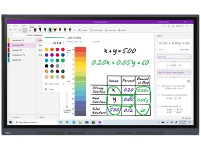 Fujitsu IW552 Plus 高清 4K 55寸互動觸控智能顯示屏 #FUJ-iw552Plus