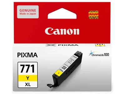 Canon CLI-771 Y 原廠黃色墨水盒