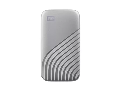 Western Digital MyPassport-SSD 1TB Ext.SSD - Usb3.2+TypeC w/Backup+Encrypt (Silver) #WDBAGF0010BSL