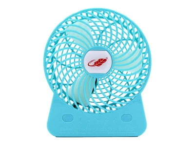 Gongtian共田 GT532s Portable手提 6吋 Cooling Fan Usb w/Rechargeable Battery (Blue) #2000000834