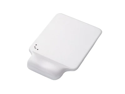Elecom Mouse Pad w/Gel-Filled Wrist Rest (White) #MP-GELWH