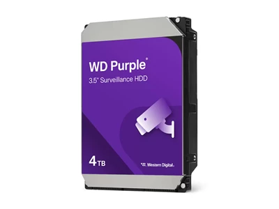 Western Digital Purple-Edition 4Tb SATA-3 HDD -128Mb 3.5" #WD44PURz